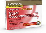 36-Ct GoodSense Maximum Strength Nasal Decongestant PE $2