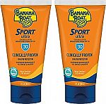 2-Count 3-Oz Banana Boat Sport Ultra SPF 30 Sunscreen Lotion $4.38