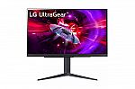 27" LG UltraGear QHD 240Hz Gaming Monitor with G-SYNC $299