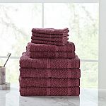 Mainstays 10 Piece Bath Towel Set with Upgraded Softness & Durability $9