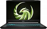 MSI Bravo 15: 15.6" FHD 144Hz, Ryzen 7 7735HS, RX6550M, 16GB, 512GB $629.99