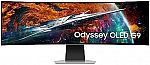 SAMSUNG 49" Odyssey OLED G9 G95SC QHD Curved Smart Gaming Monitor $899.99