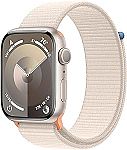 Apple Watch Series 9 [GPS 45mm] Smartwatch with Sport Loop $379