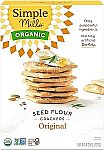 4.25-Oz Simple Mills Organic Seed Crackers (Everything) $2