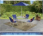 Mainstays Albany Lane 6 Piece Outdoor Patio Dining Set $50