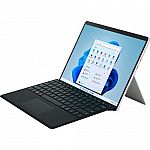 Microsoft Surface Pro 8 13.3" Touch Laptop (i5-1135G7 8GB 128GB Platinum) $594.99