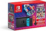 Nintendo Switch Mario Kart 8 Deluxe Bundle w/ 3 Mo. Membership $299