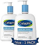 2-Ct 16 Oz Cetaphil Sensitive Skin Face Wash $14.59