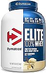 5-lb Dymatize Elite 100% Whey Protein Powder (Vanilla) $41.18