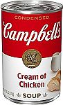 Campbell's Condensed Cream of Chicken Soup, 10.5 Ounce Can $0.46