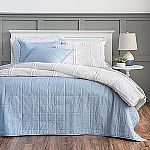 Martha Stewart 3-Piece Cotton Quilt & Shams Set $30.46