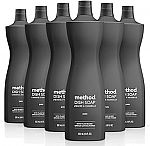 6-pack Method Gel Dish Soap Biodegradable Formula, Tough on Grease $13.80