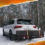 Mockins 500 lbs. Capacity Hitch Mount Cargo Carrier Set $139 and more