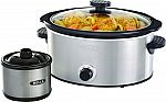 Bella 5-qt. Slow Cooker with Dipper $19.99