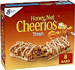 8 Count Honey Nut Cheerios Breakfast Cereal Treat Bars $1.89