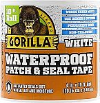 Gorilla Waterproof Patch & Seal Tape 4" x 10' White $9.72