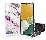 Tracfone 6.5" Samsung Galaxy A13 5G, 1500 Talk/Text/Data & Accessories $40