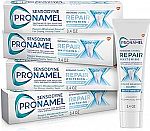 4-Ct 3.4 Oz Sensodyne Repair and Protect Whitening Toothpaste $16 and more