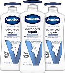 3-Pack 20.3 Oz Vaseline Advanced Repair Body Lotion $8.26
