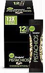 12 Packs Wonderful Pistachios In Shell, 1.25 Ounce Bag $8