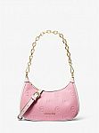 Michael Kors Cora Medium Logo Embossed Shoulder Bag $63 and more