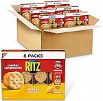 48 Packs RITZ Cheese Sandwich Crackers $14.78 and more