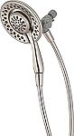 Delta Faucet 4-Setting In2ition 2-in-1 Dual Shower Head with Handheld $30
