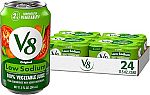 2 x 24-pack V8 Low Sodium Original 100% Vegetable Juice $23.65