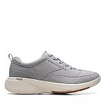 Clarks Men's Lehman Mix Grey Active Sneakers Shoes $36