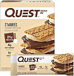 4-Ct 2.12-Oz Quest Nutrition S'mores Protein Bar $4.44