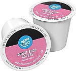 100-Count Amazon Happy Belly Medium Roast Keurig Coffee Pods (Donut Shop) $21.51