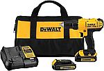 DEWALT DCD771C2 20V Max Cordless Drill/Driver Kit $85 