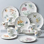 Lenox Butterfly Meadow 18-Piece Dinnerware Set $99.99