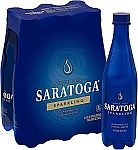 6-pack Saratoga Sparkling Spring Water Bottle PET 16 fl oz $3.30