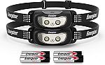 2-pack Energizer Universal Plus LED Headlamp $7.38