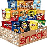40 Count Frito Lay Ultimate Classic Snacks Package $15