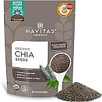 16-Oz Navitas Organics Chia Seeds $8.70