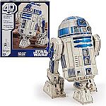 Spin Master Games 4D Build Star Wars R2-D2 Cardstock 3D Model Kit $6.79