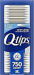 750-Count Q-Tips Cotton Swabs $4.35