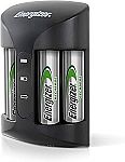 Energizer Rechargeable AA and AAA Battery Charger with 4 AA Rechargeable Batteries $16.48