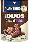 Planters Nut Duos Cocoa Cashews and Espresso Hazelnuts 5oz $2.64