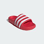 Adidas men's adilette 22 slides (Red and Green) $15 + Free Shipping