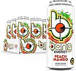 12-pack 16 Ounce Bang Energy Peach Mango, Sugar-Free Energy Drink $14.65