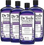 4-pack 34 fl oz Dr Teal's Foaming Bath with Pure Epsom Salt $14.50