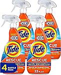 4-pack 22 fl oz Tide Laundry Stain Remover with Oxi $12.79