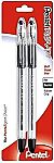 2-Pack Pentel R.S.V.P. Fine Line Ballpoint Pen (Black) $0.91