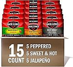 15 Pack 1.25 oz Jack Link's Beef Jerky Bold Variety Pack $15.94