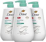 3-Pack Dove Body Wash with Pump 30.6 fl oz Sensitive Skin $14.38