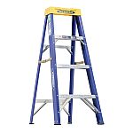 Werner FS200 4-ft Fiberglass Type 2- 225-lb Load Capacity Step Ladder $30