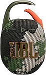 JBL Clip 5 Ultra-Portable Bluetooth Speaker (various colors) $50